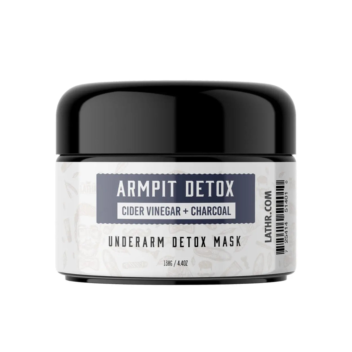 Armpit Detox Mask Scrub Men's Natural Personal Care LATHR