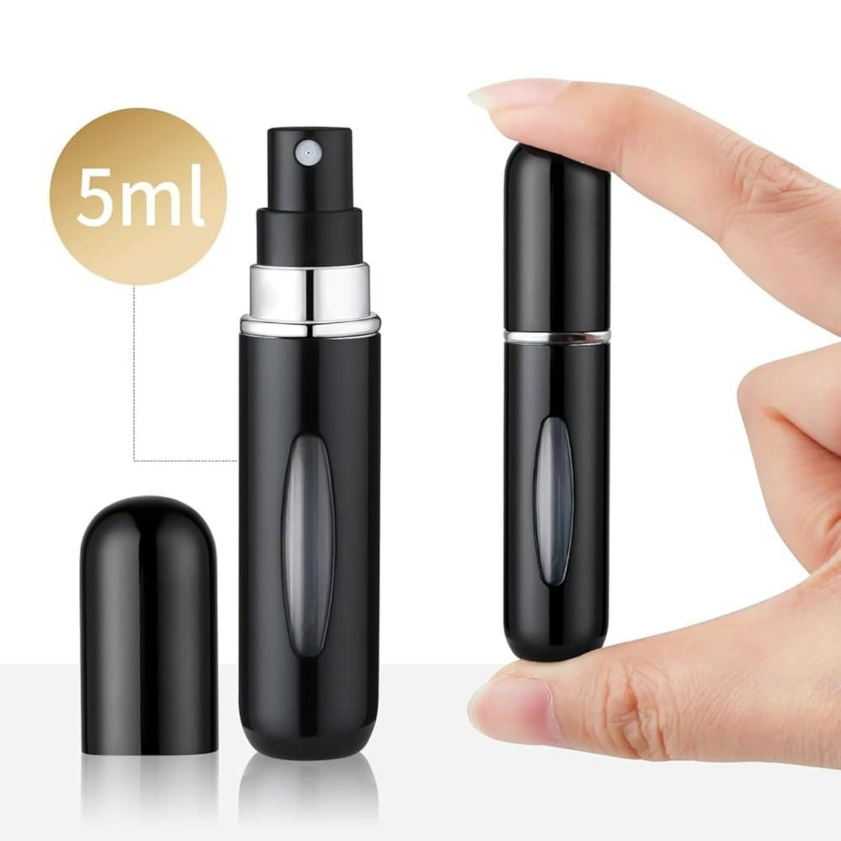 Cologne Refillable Travel Sprayer Atomizer 2 Pack LATHR Made In Canada