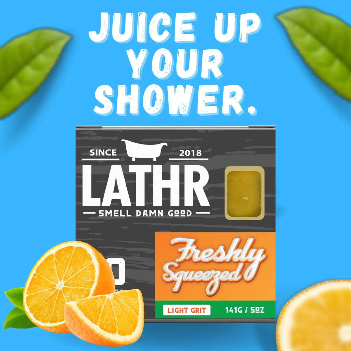 Freshly Squeezed Soap Bar LATHRÂ Made In Canada