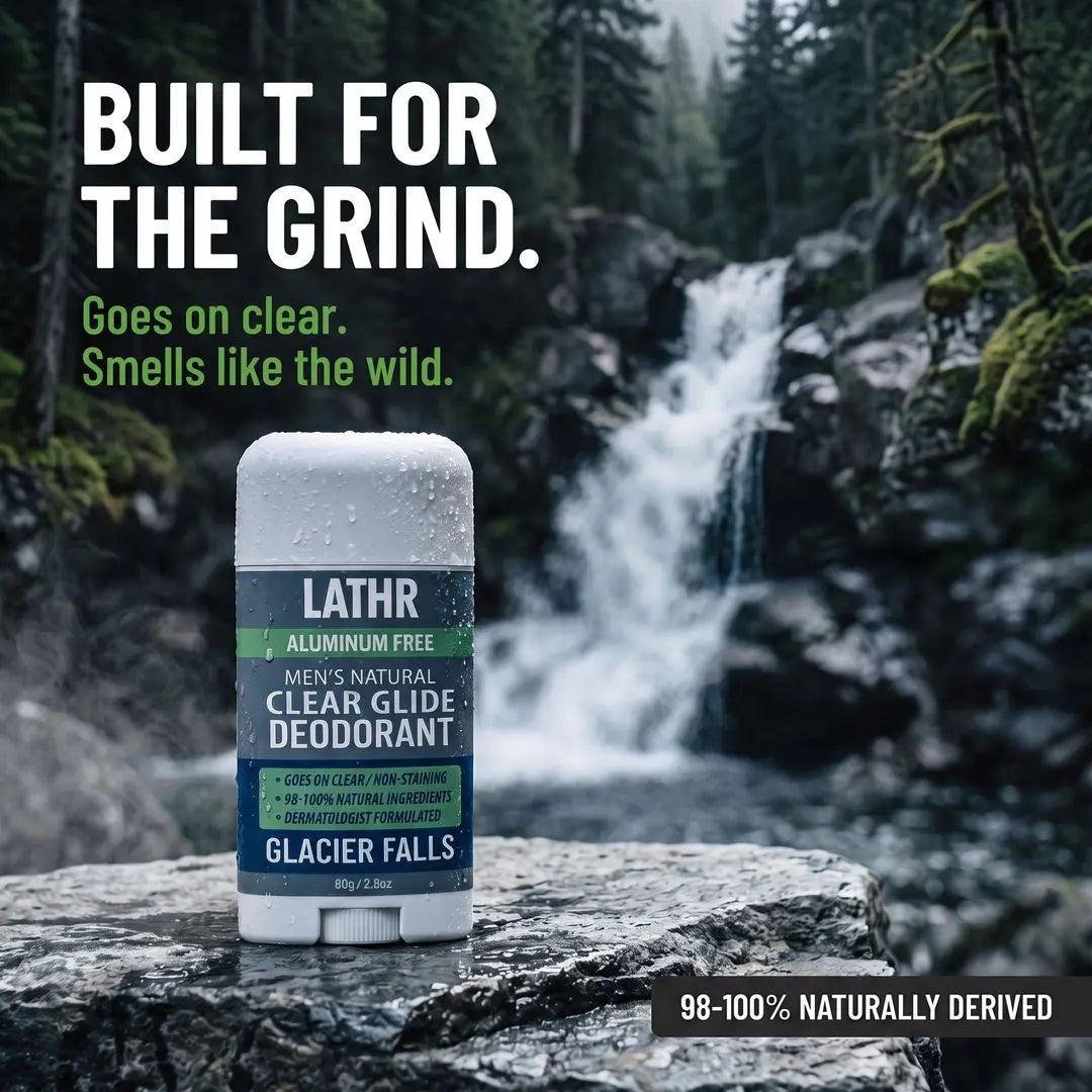Natural Deodorant Glacier Falls LATHR Made In Canada
