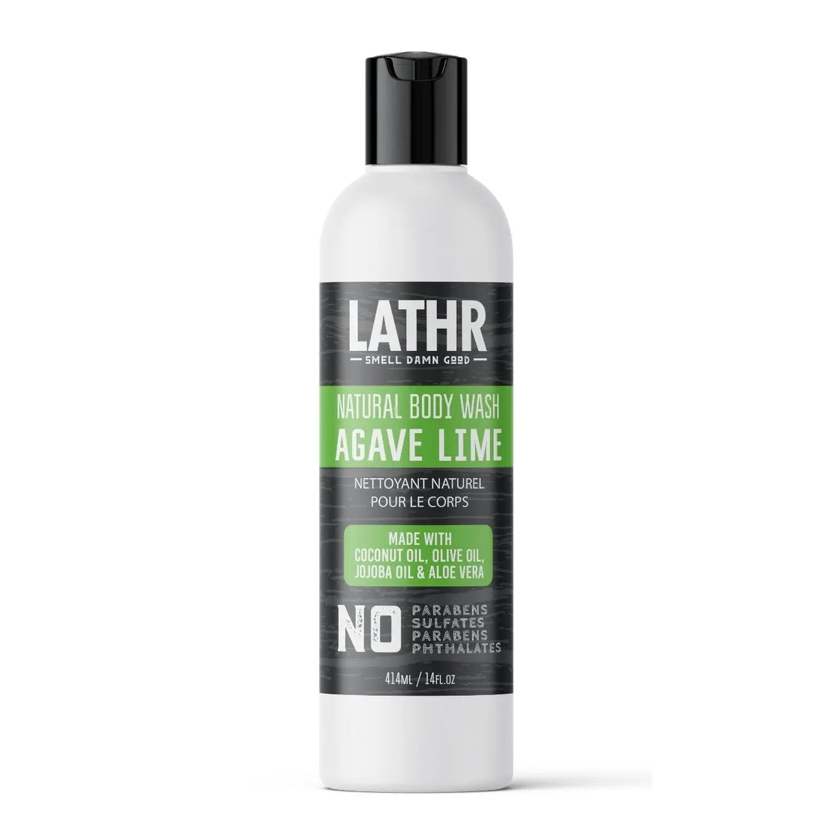 Agave Lime Body Wash LATHR Made In Canada