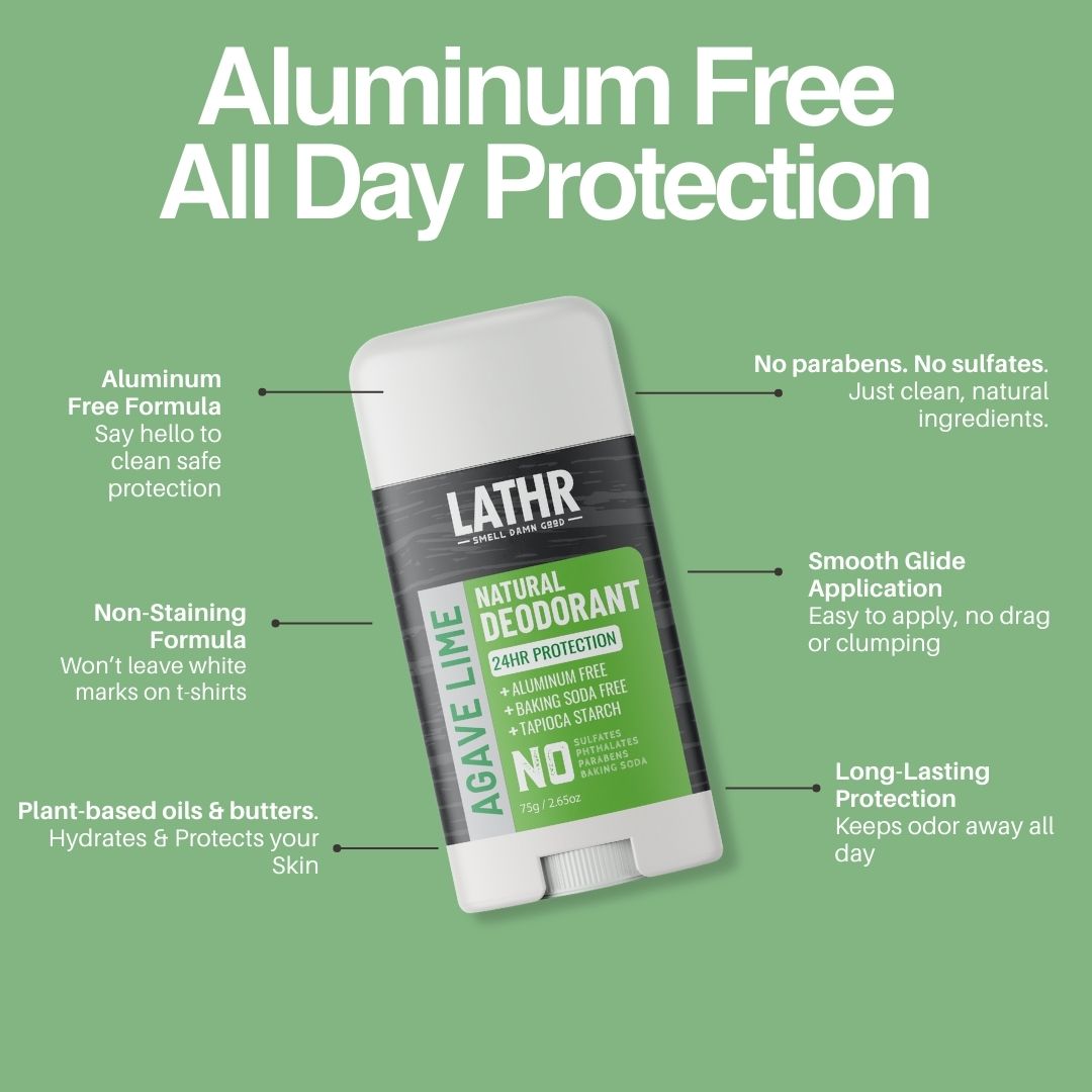 Natural Deodorant Agave Lime