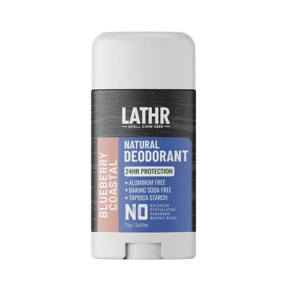 Natural Deodorant Blueberry Coastal LATHR Made In Canada