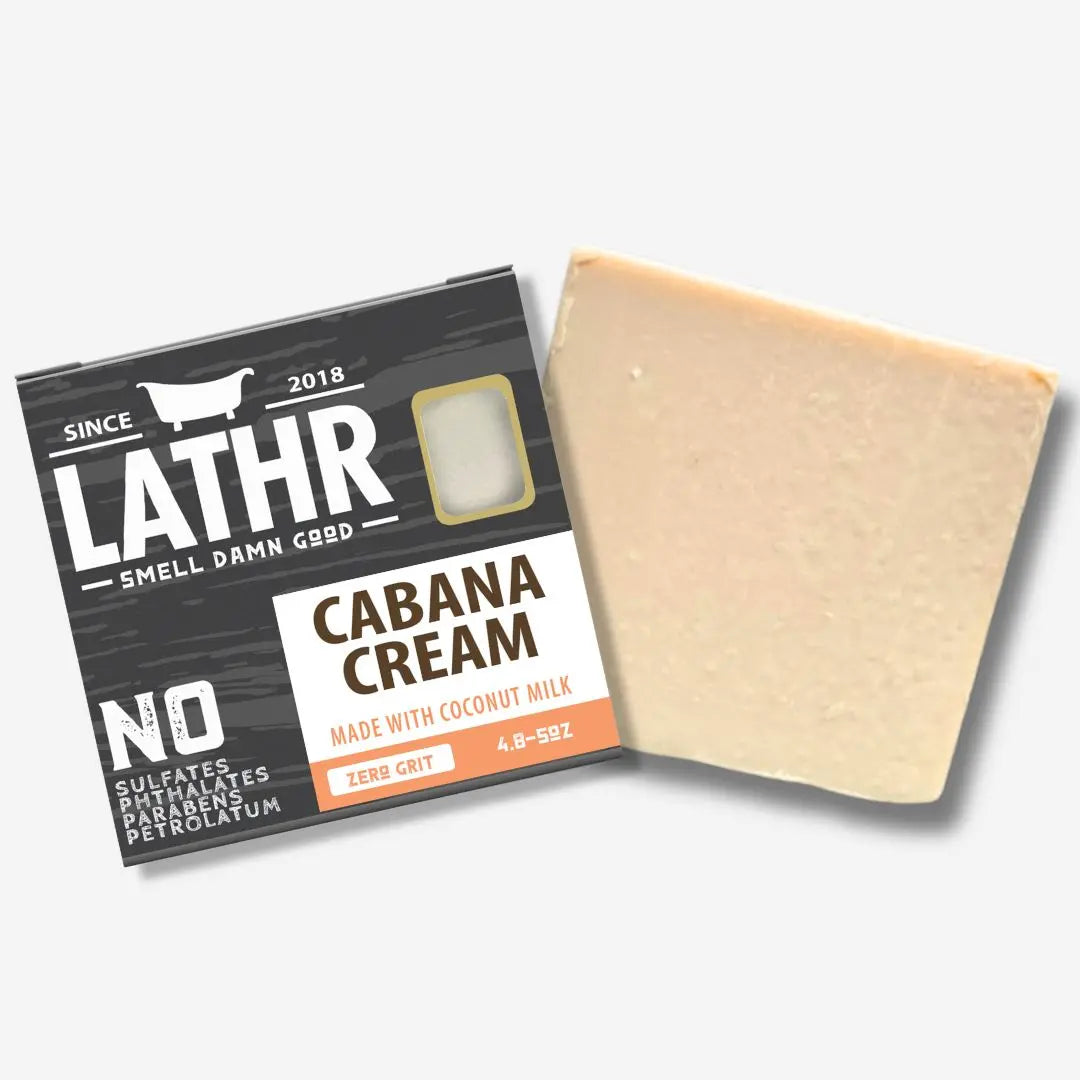 Cabana Cream Soap Bar LATHR Made In Canada
