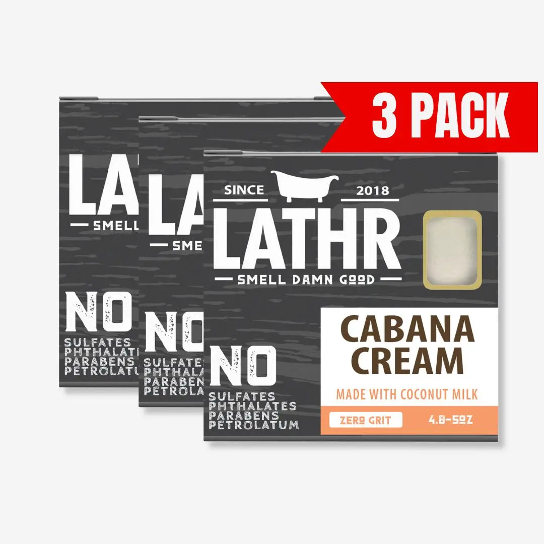 Cabana Cream Soap Bar LATHR Made In Canada