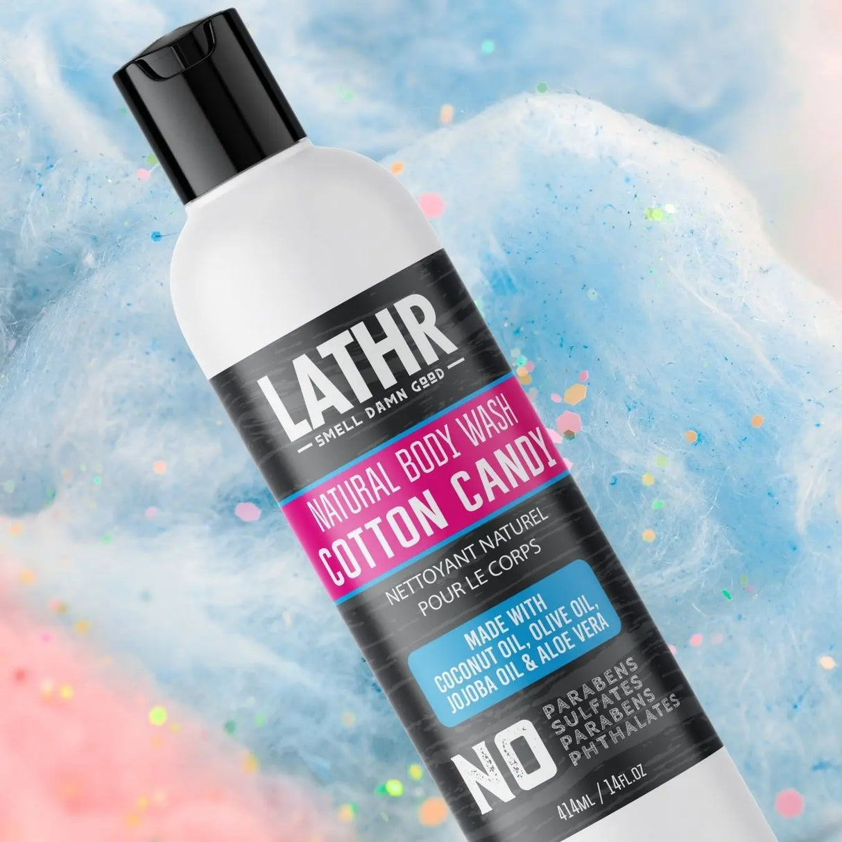 Cotton Candy Body Wash LATHR Made In Canada