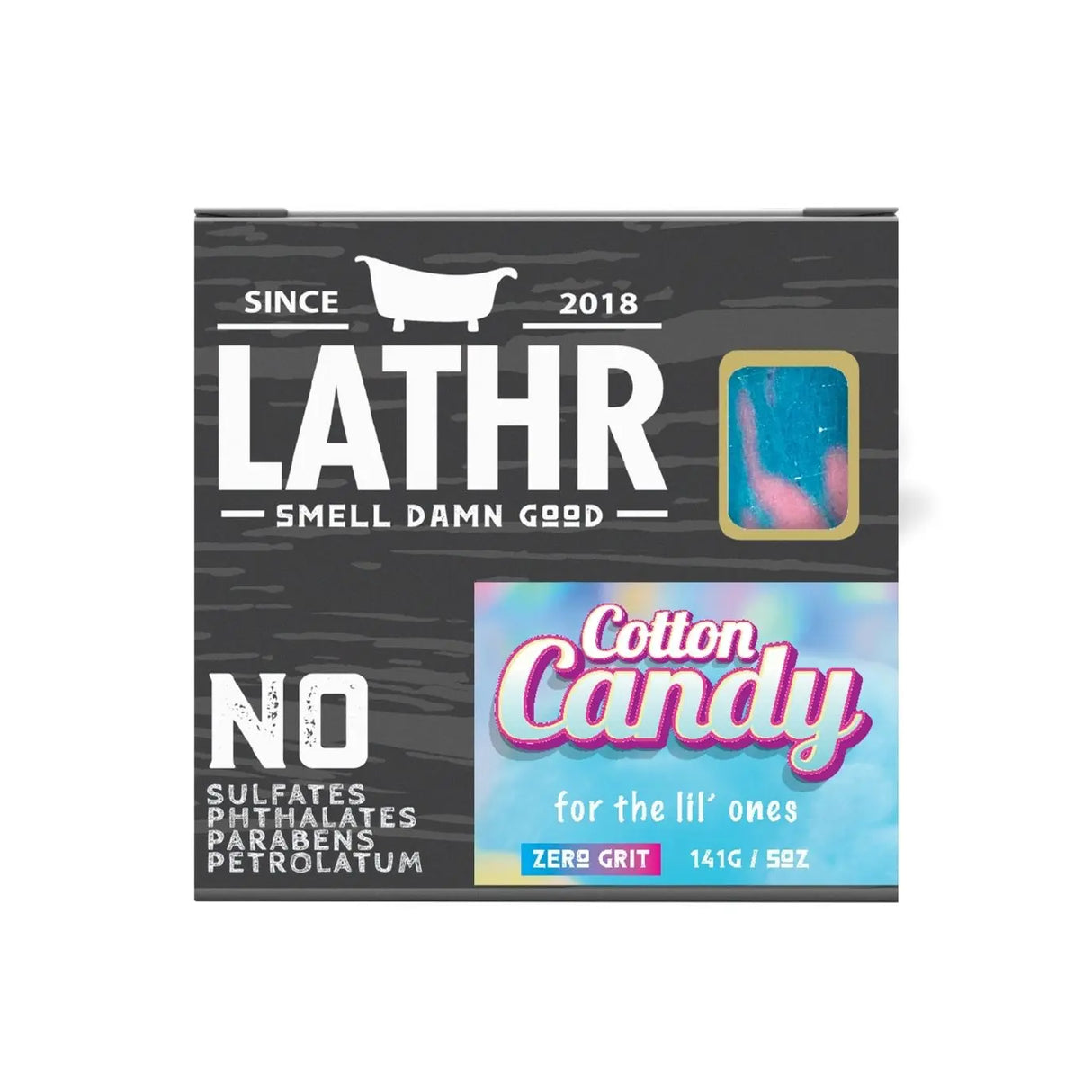 Cotton Candy Soap Bar LATHR Made In Canada