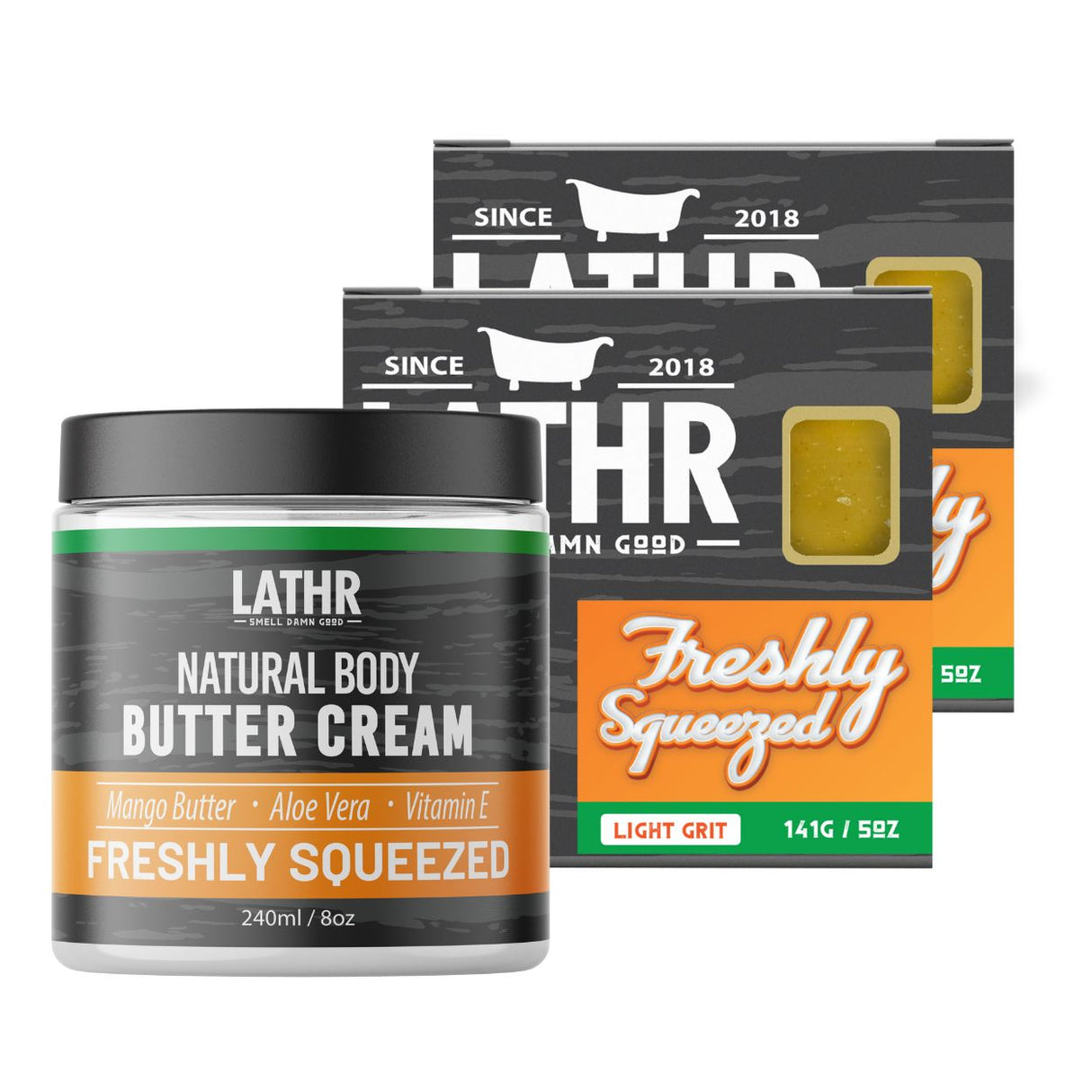 Freshly Squeezed Soap Bar LATHR Made In Canada