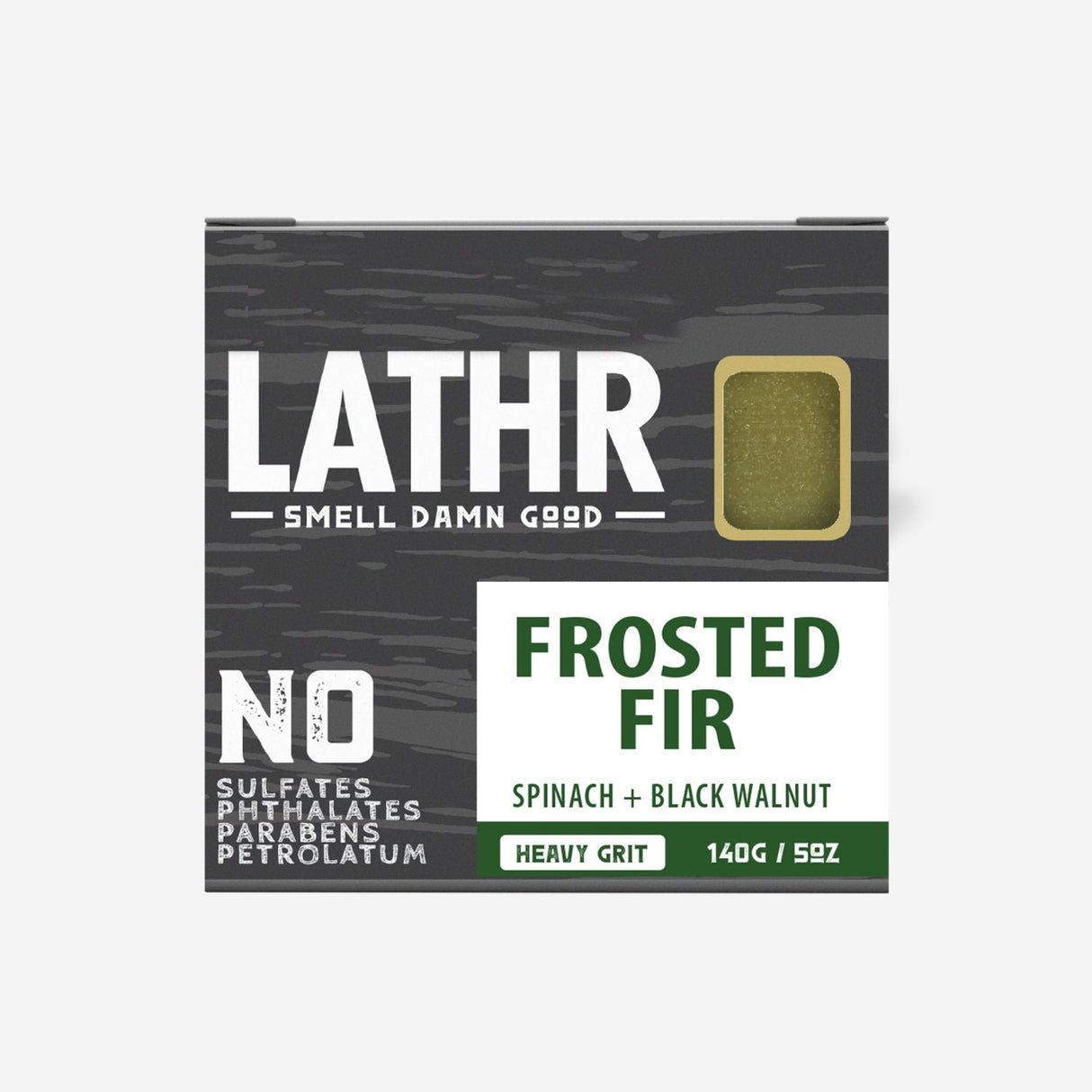 Frosted Fir Soap Bar LATHR Made In Canada