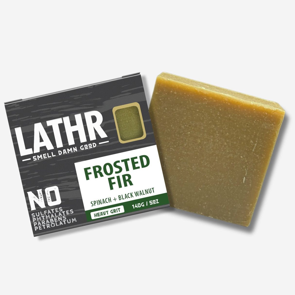 Frosted Fir Soap Bar LATHR Made In Canada