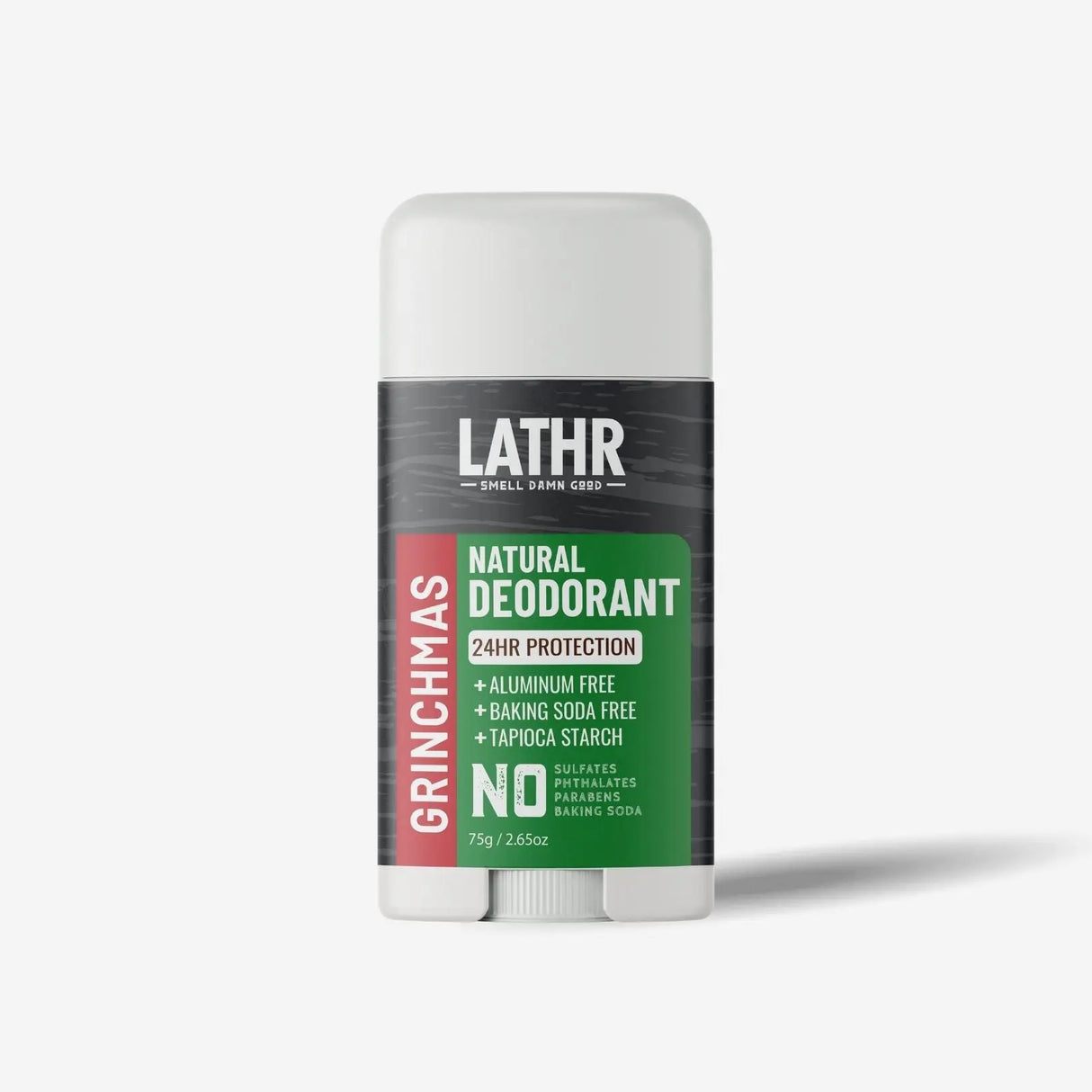 Natural Deodorant Grinchmas LATHR Made In Canada