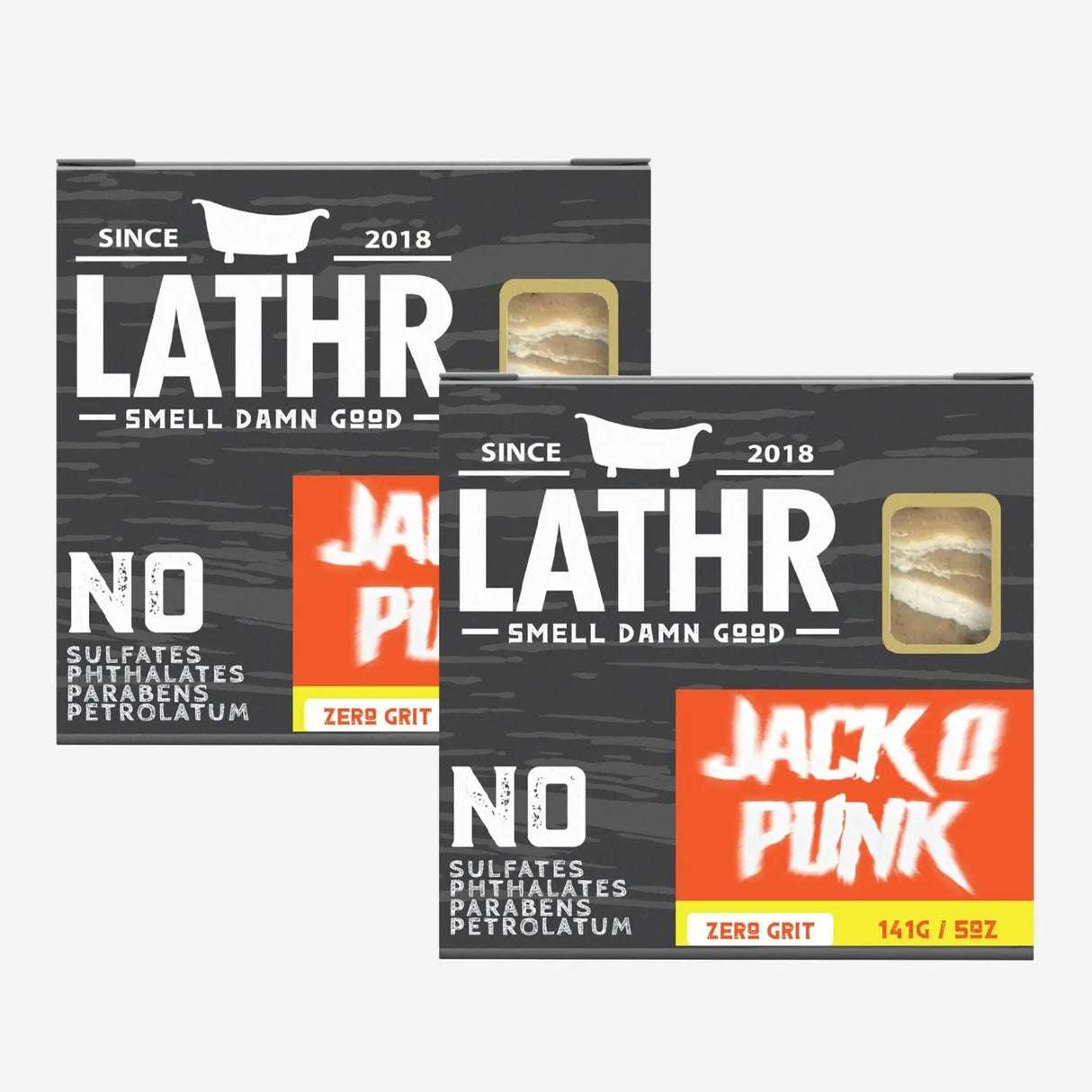 Jack O Punk Soap Bar LATHR Made In Canada