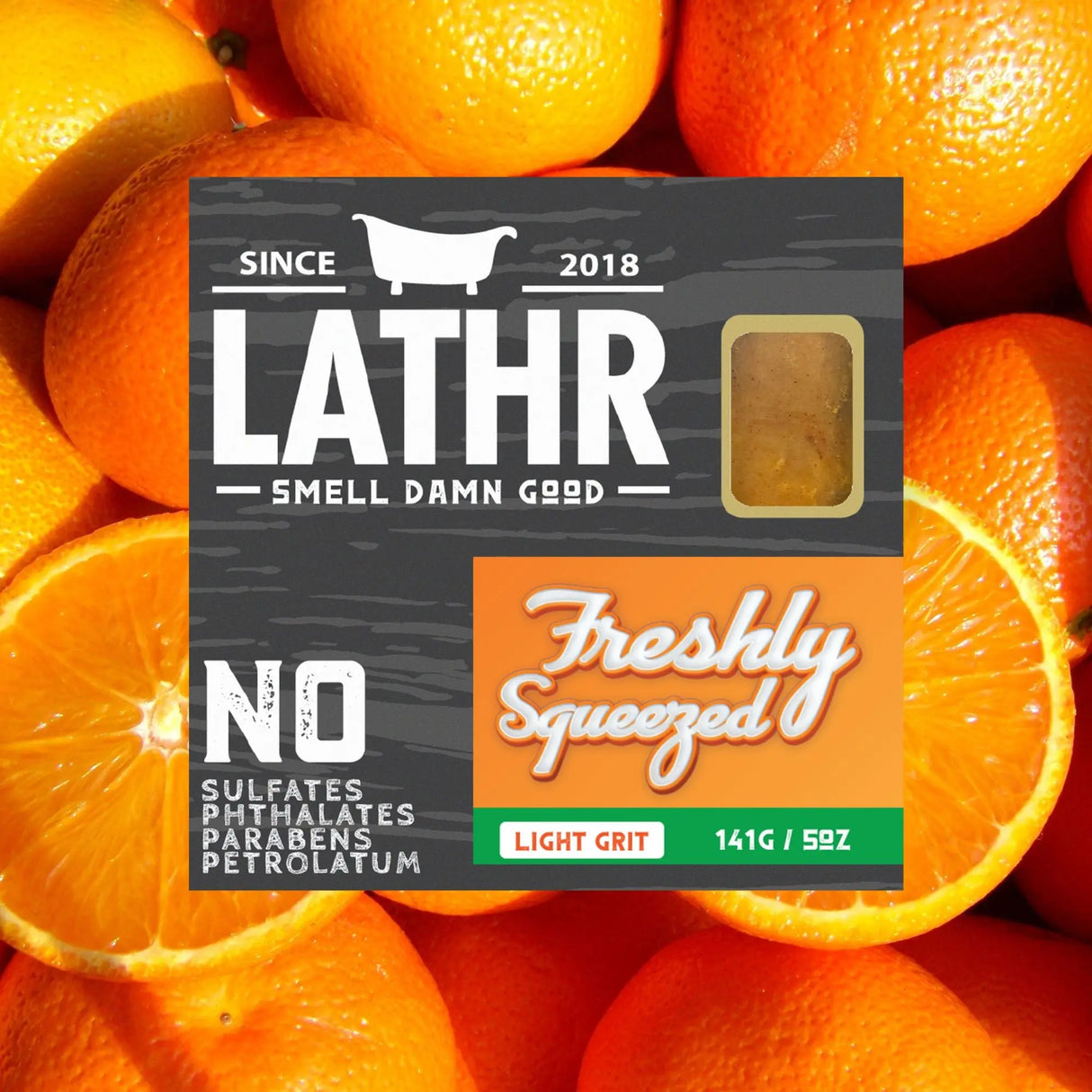 Freshly Squeezed Soap Bar LATHR