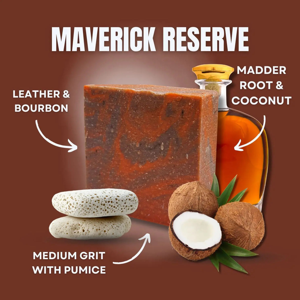 Maverick Reserve Soap Bar LATHR Made In Canada