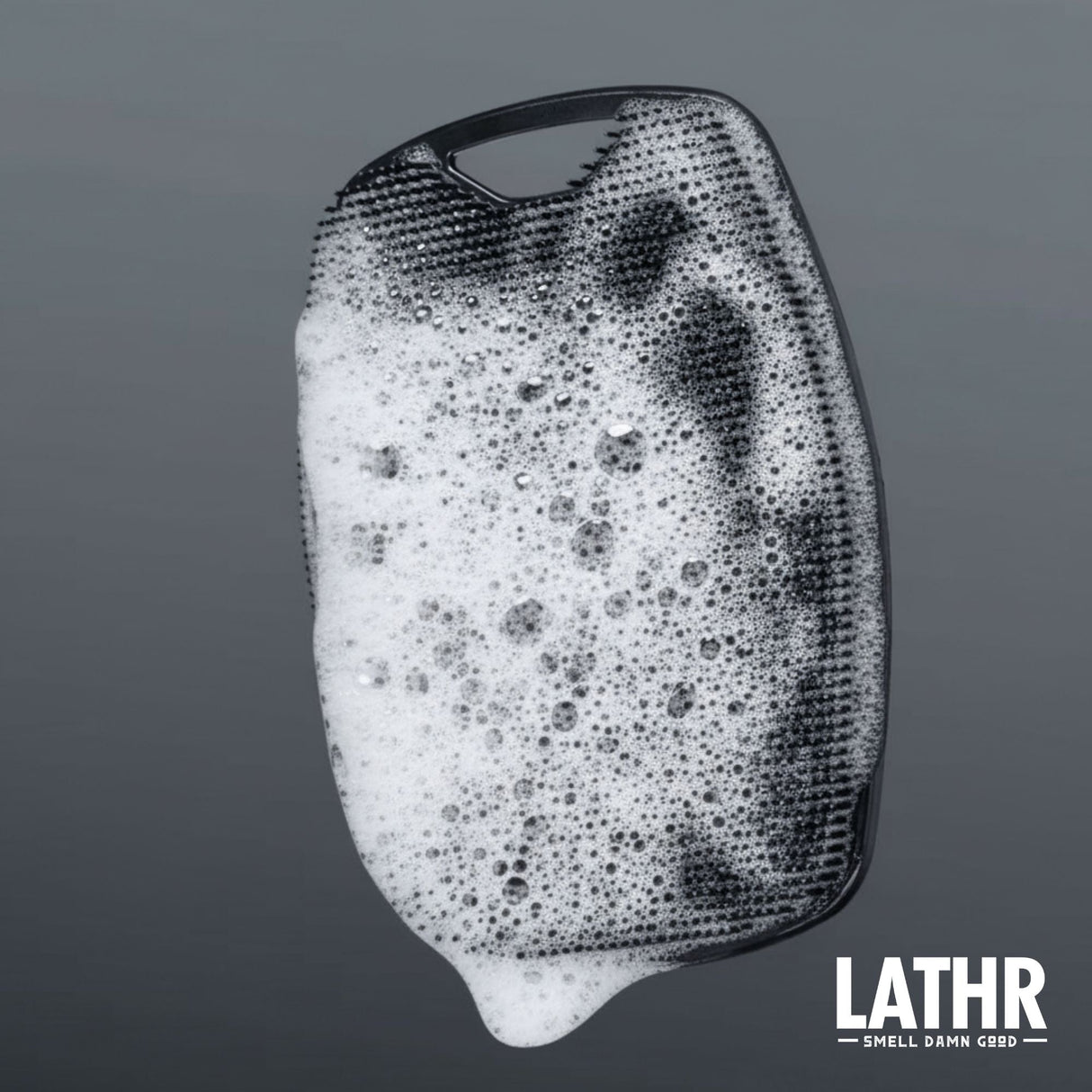 Body Scrubber 100% Antibacterial Silicone LATHR Made In Canada