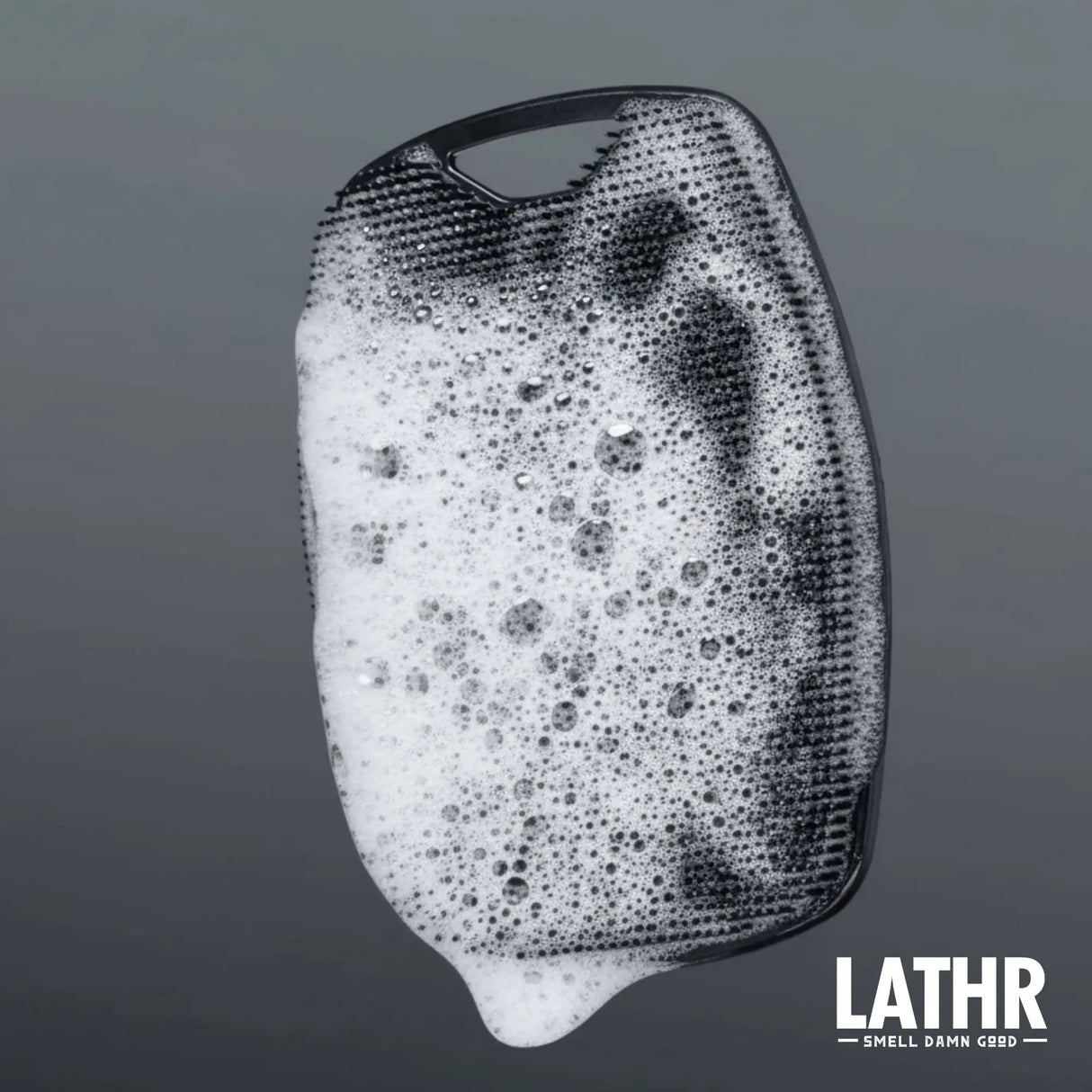 Body Scrubber 100% Antibacterial Silicone LATHR Made In Canada