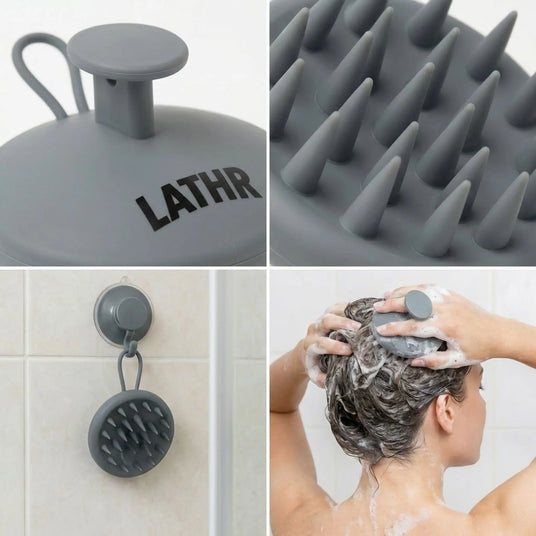 Head Scalp Scrubber LATHR Made In Canada