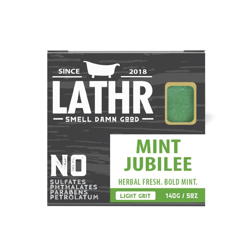 Mint Jubilee Soap Bar LATHR Made In Canada