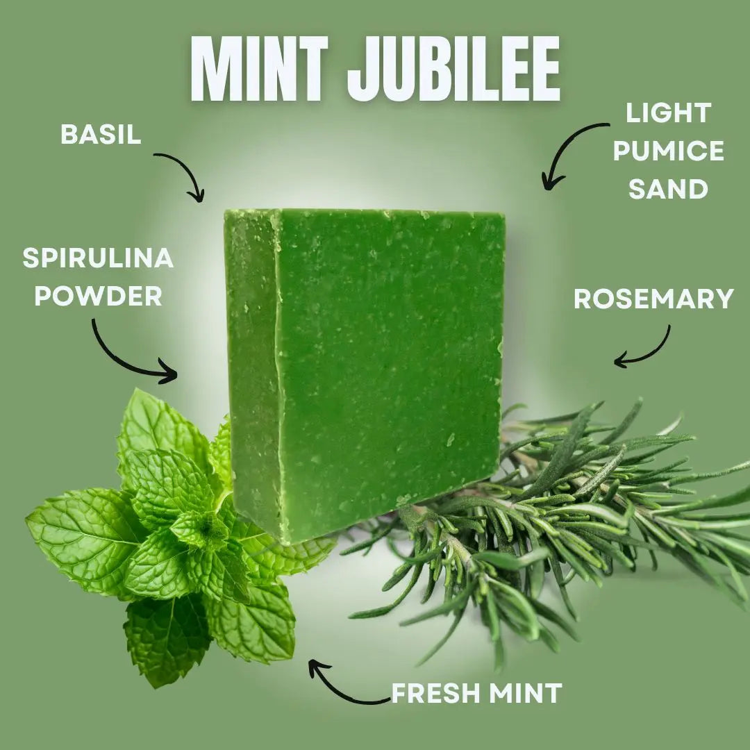 Mint Jubilee Soap Bar LATHR Made In Canada