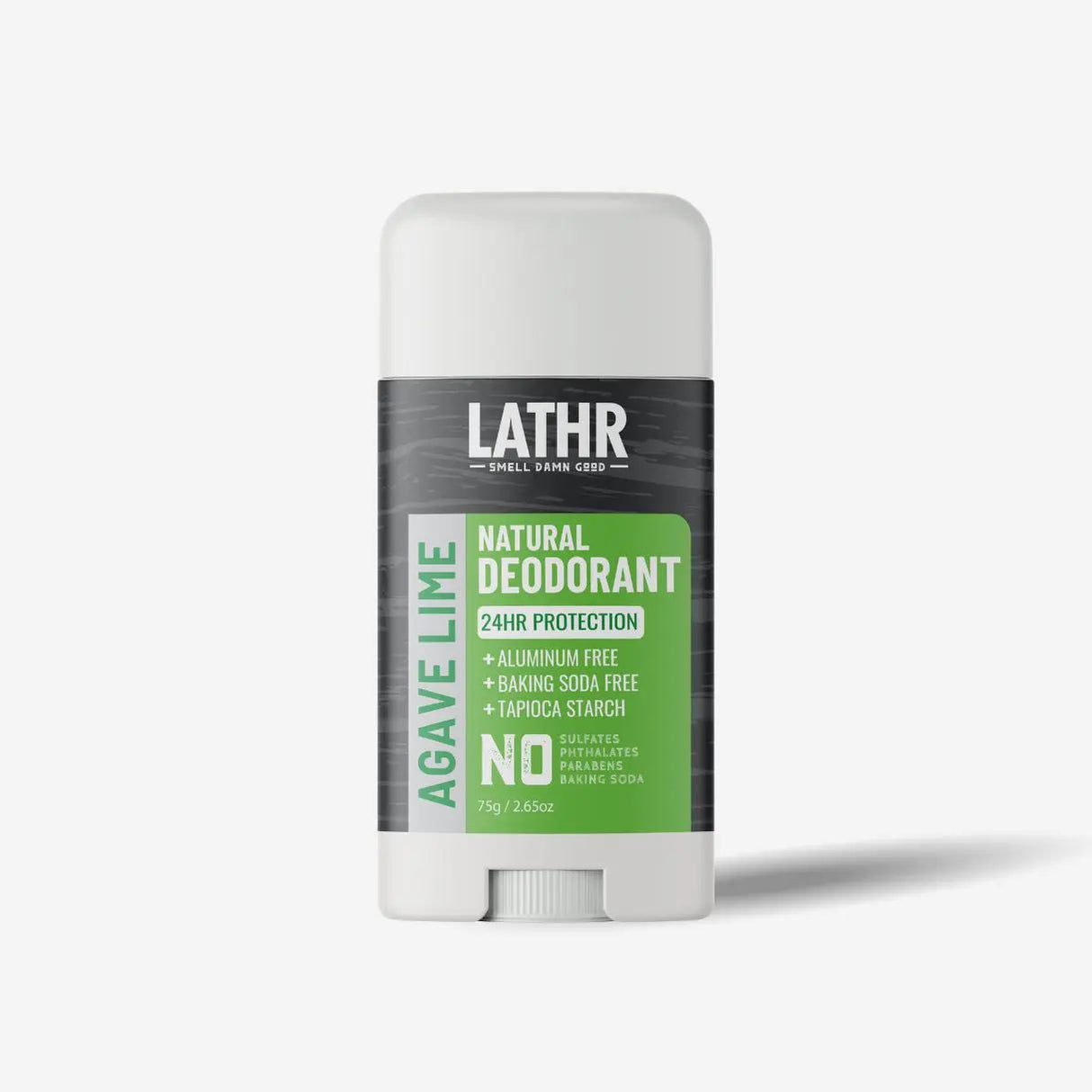 Natural Deodorant Agave Lime LATHR Made In Canada