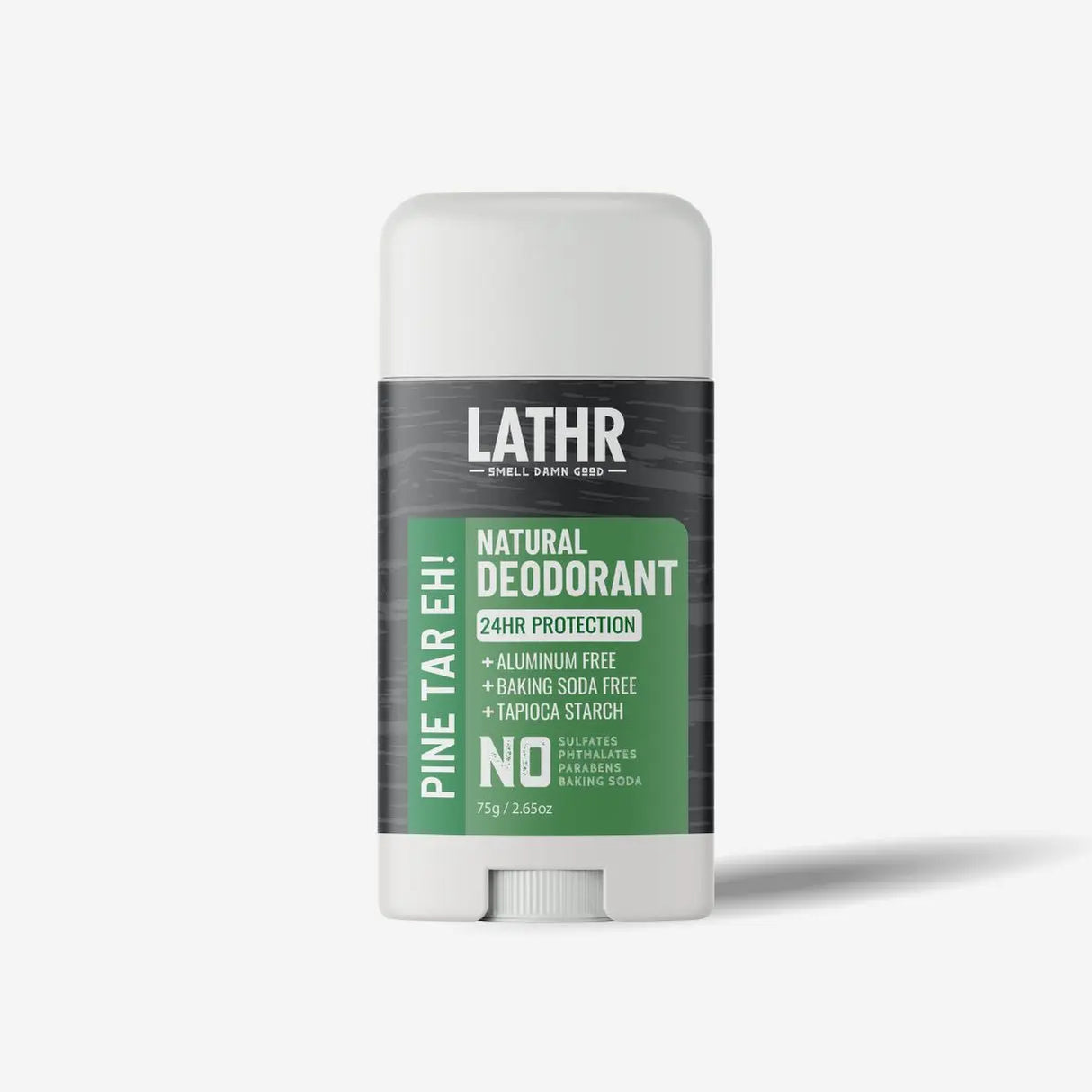 Natural Deodorant Pine Tar LATHR Made In Canada