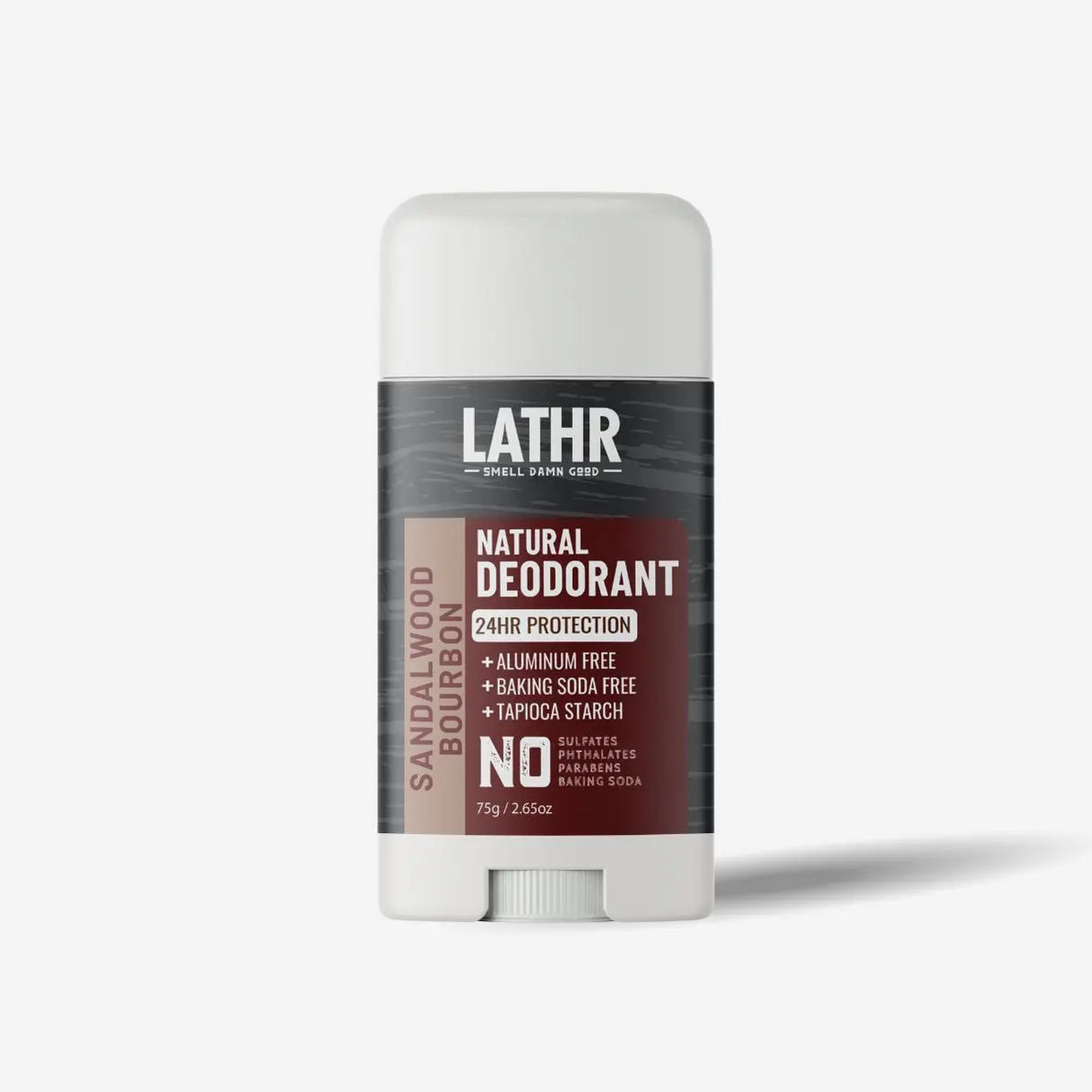 Natural Deodorant Sandalwood Bourbon LATHR Made In Canada