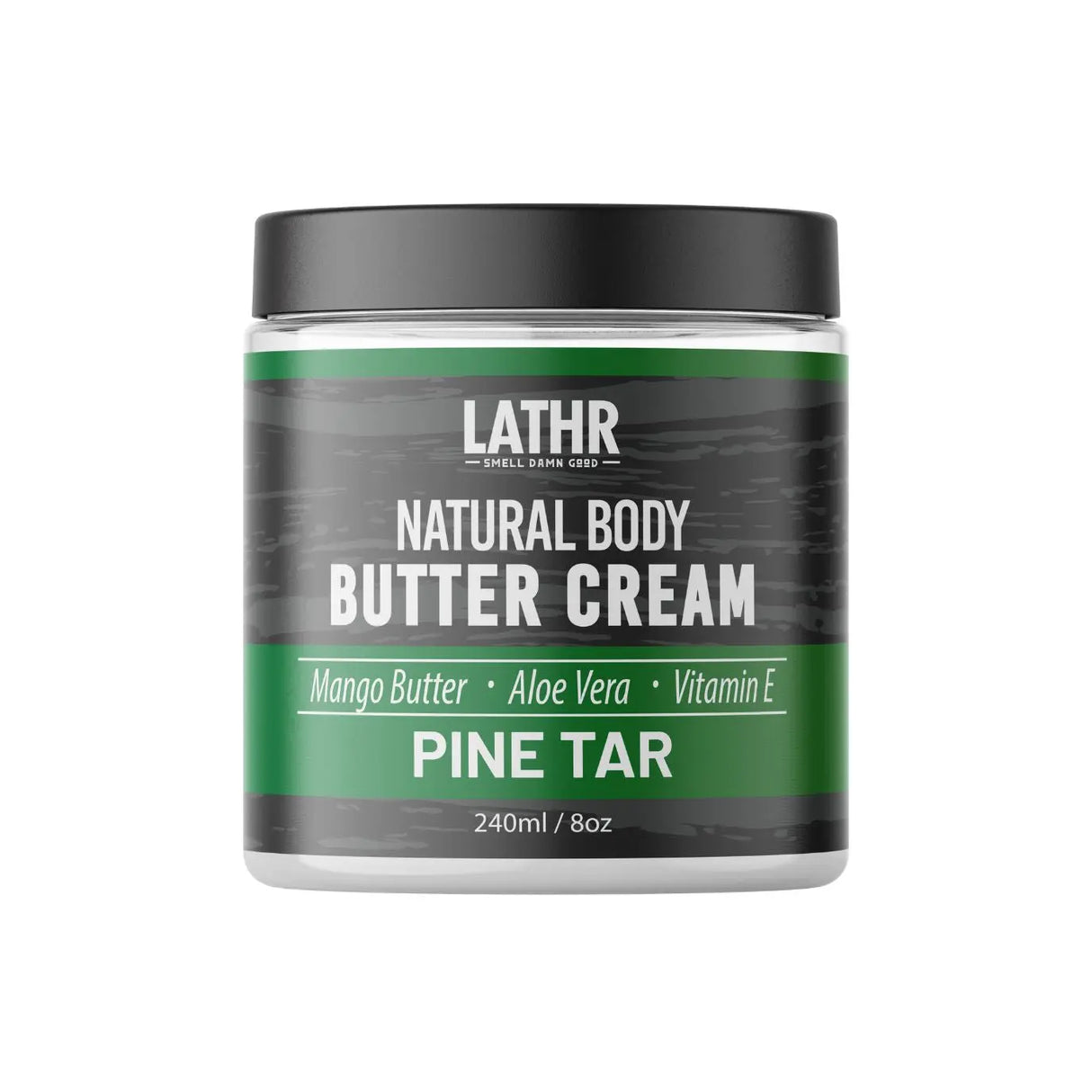 Body Butter Cream - Pine Tar LATHR Made In Canada