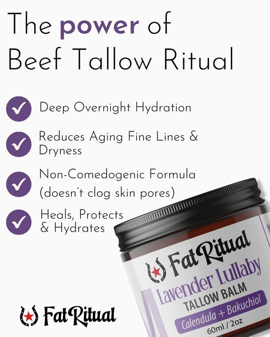 Lavender Lullaby Tallow Balm LATHR Made In Canada