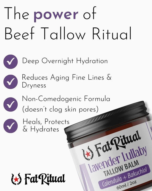 Lavender Lullaby Tallow Balm LATHR Made In Canada