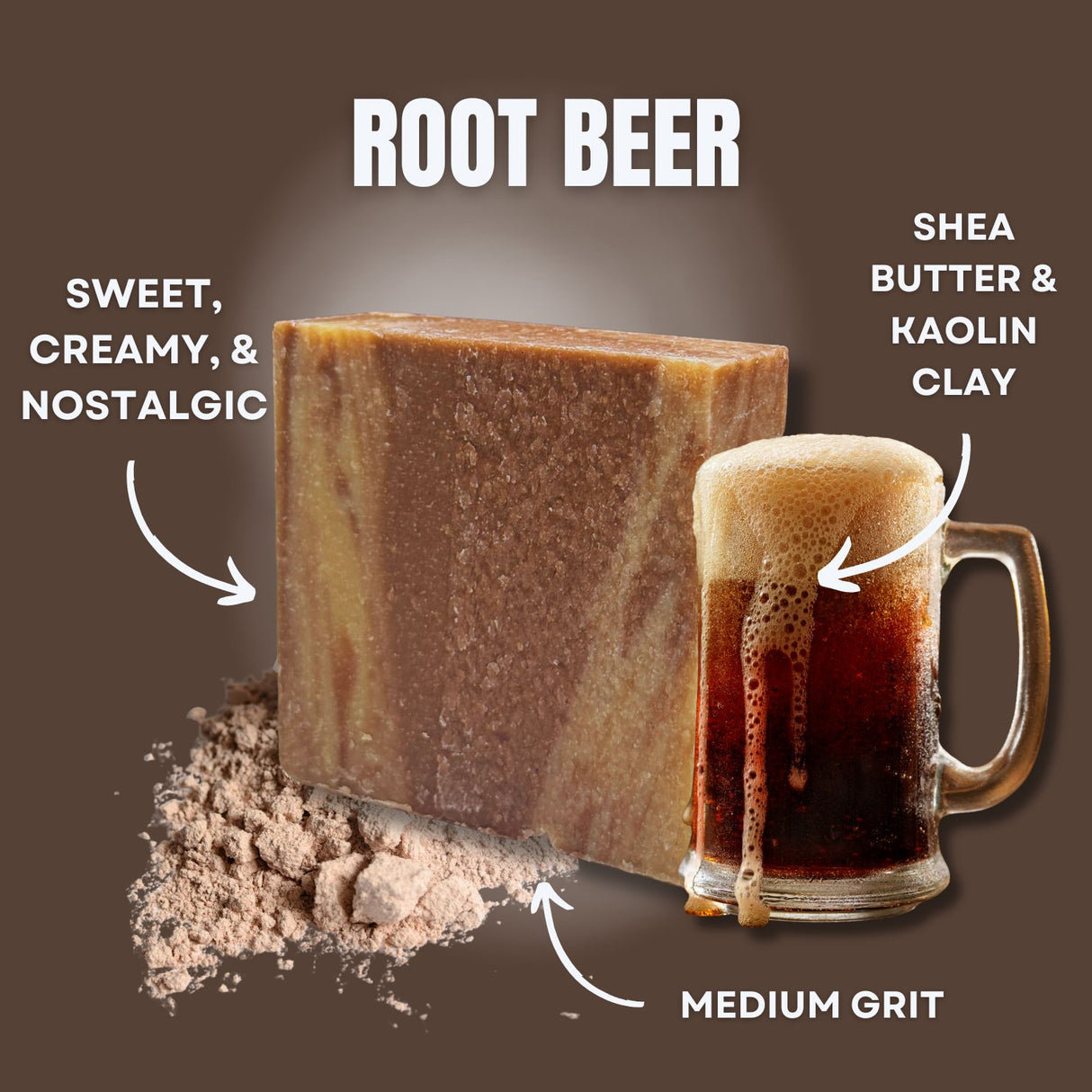 Root Beer Soap Bar