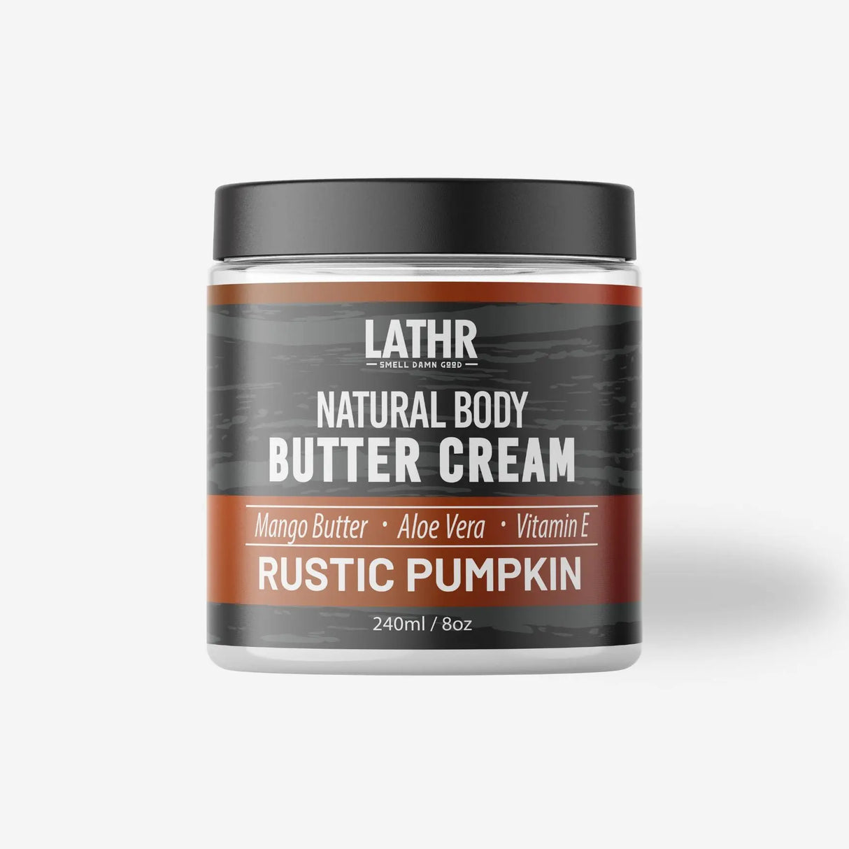 Body Butter Cream Rustic Pumpkin 8oz LATHR Made In Canada