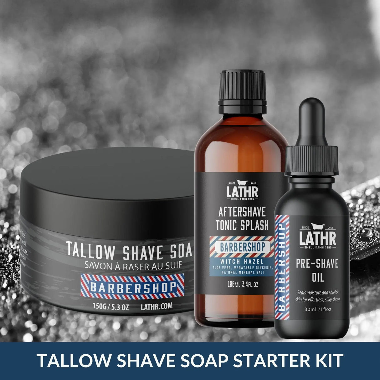 Shaving Starter Kit LATHR Made In Canada