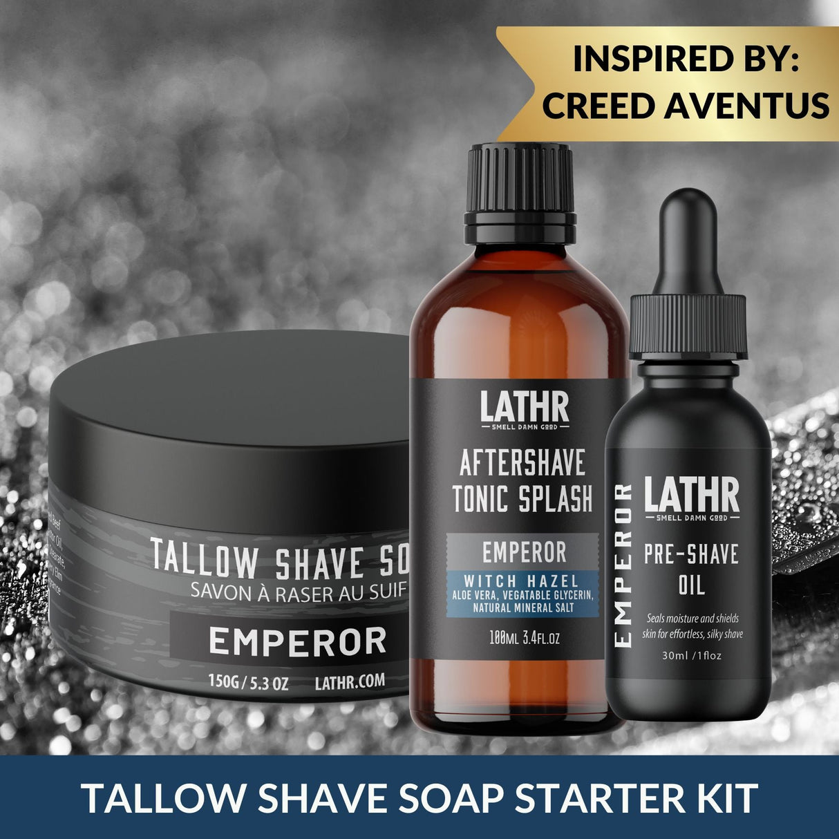 Shaving Starter Kit LATHR Made In Canada