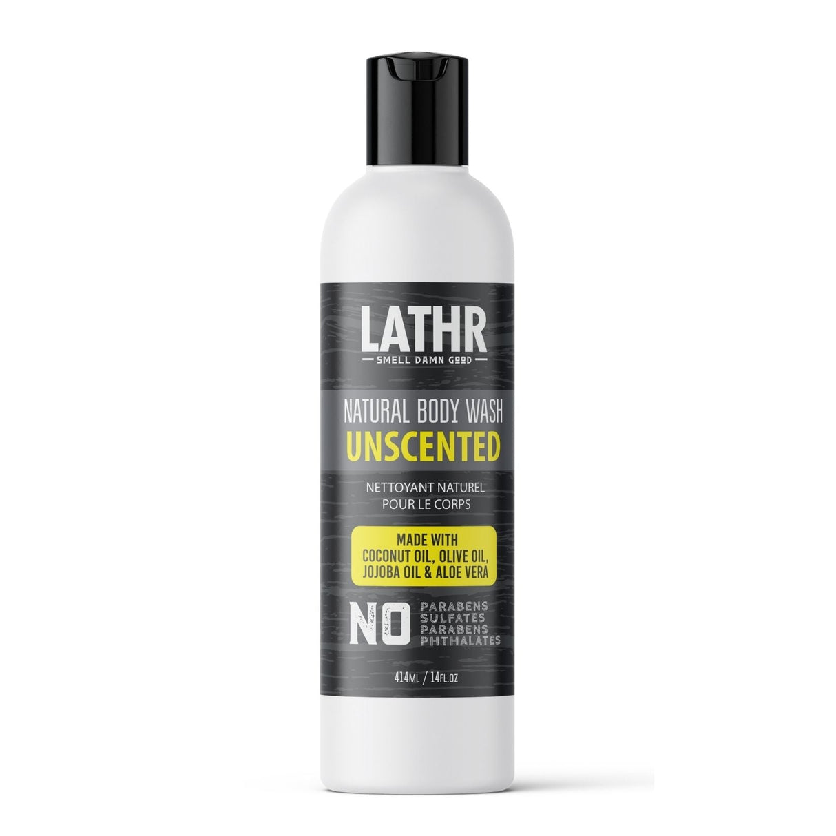 Unscented Body Wash LATHR Made In Canada