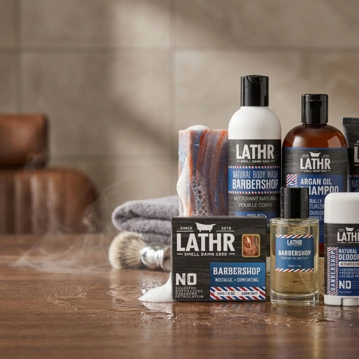 BARBERSHOP LATHR Made In Canada