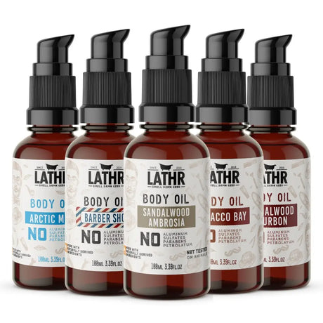 BODY OIL LATHR Made In Canada