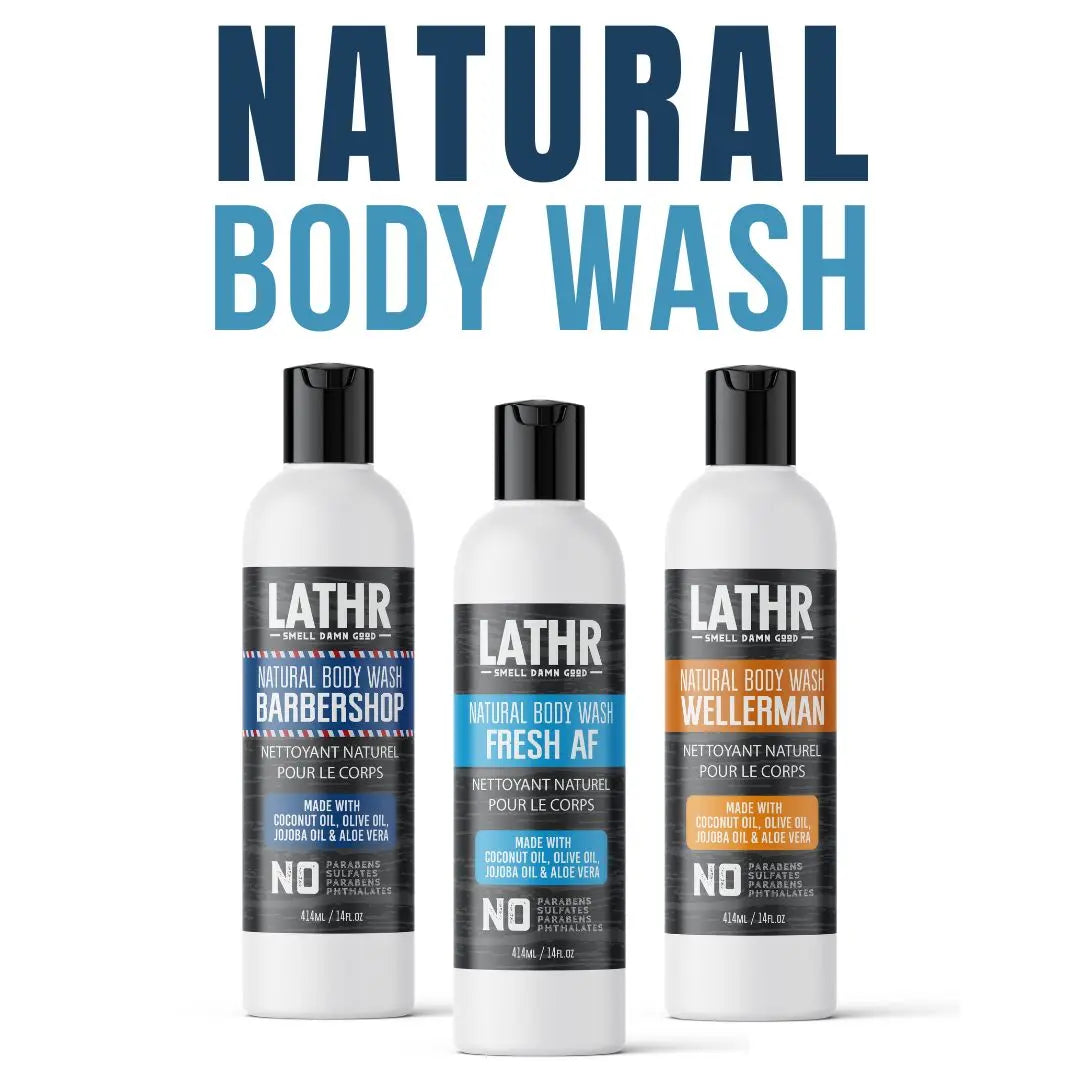 Body Wash 3 Pack LATHR