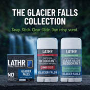 Natural Deodorant Glacier Falls LATHR Made In Canada