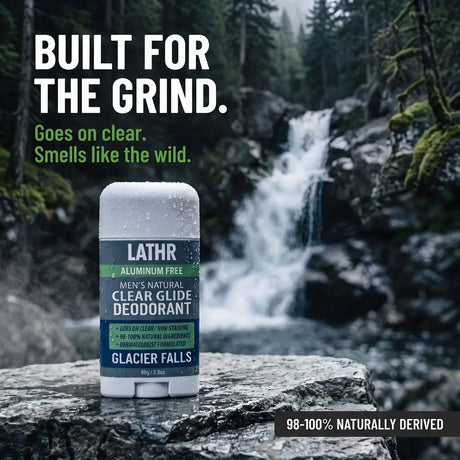 Natural Deodorant Glacier Falls LATHR Made In Canada