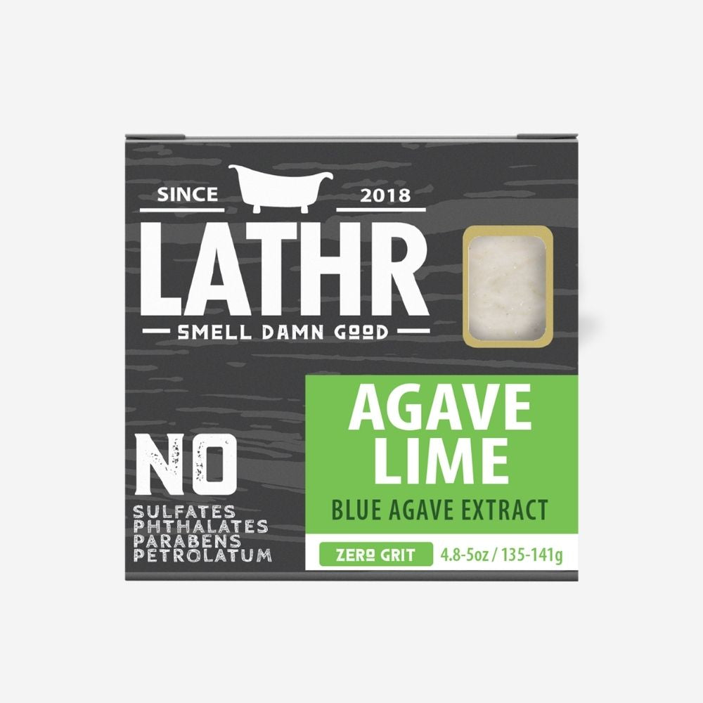 Agave Lime Soap Bar LATHR Made In Canada