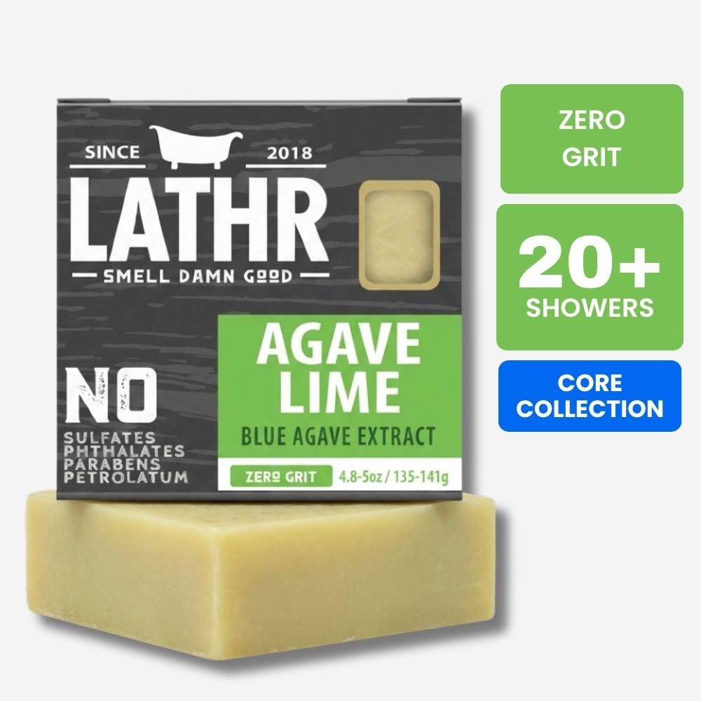 Agave Lime Soap Bar LATHR Made In Canada