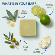 Agave Lime Soap Bar LATHR Made In Canada