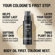 Arctic Mist Body Oil LATHR Made In Canada