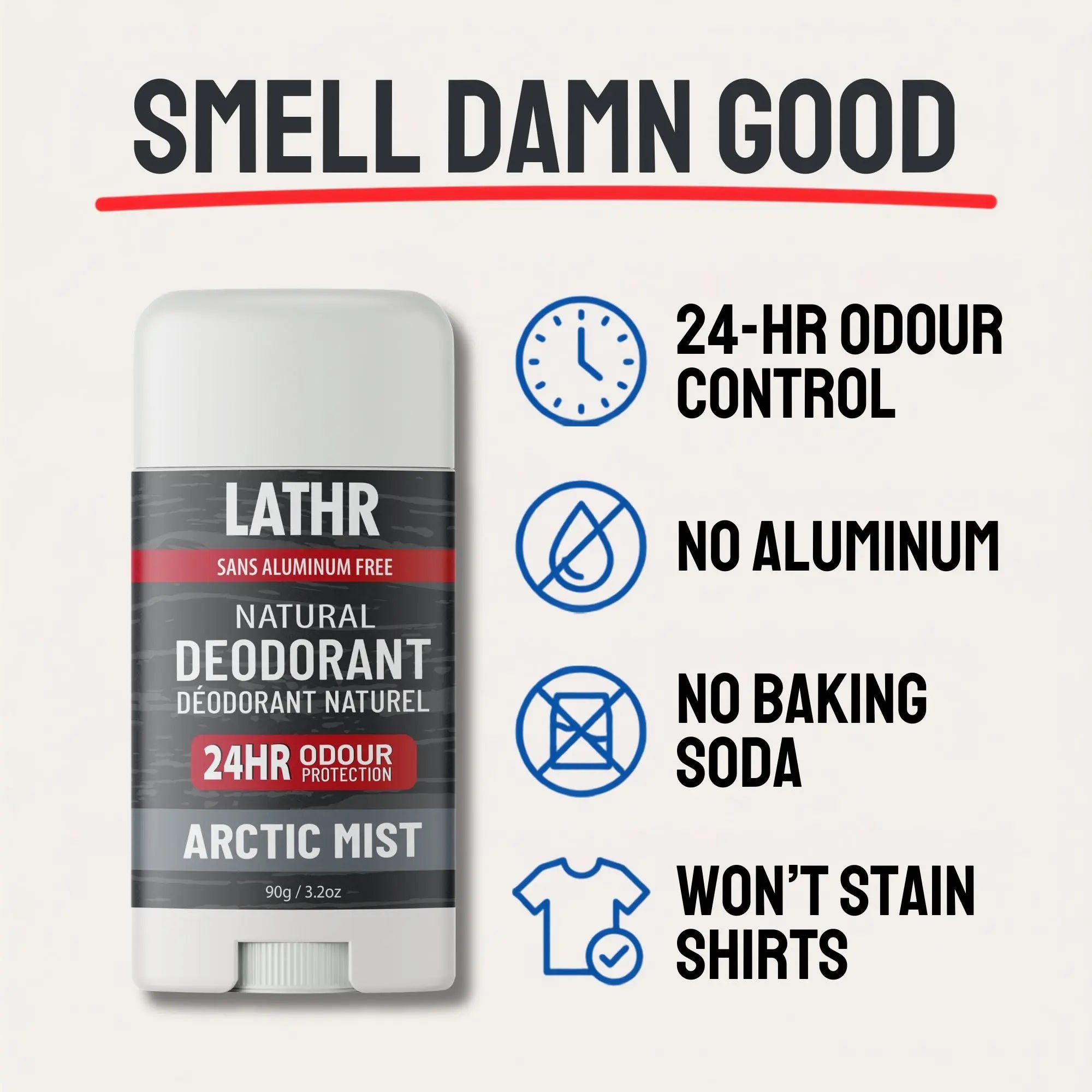 Natural Deodorant Arctic Mist