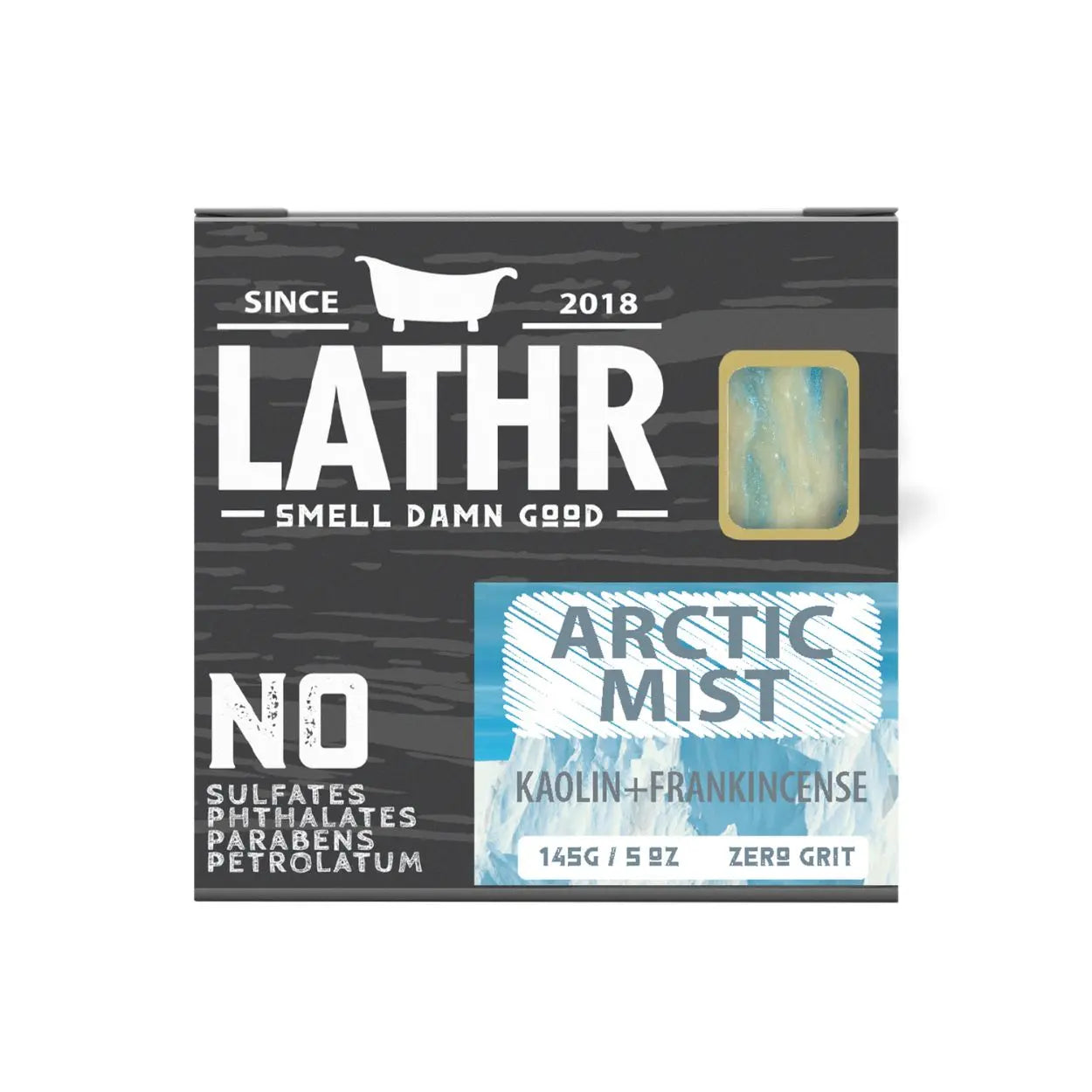 Arctic Mist Soap Bar LATHR Made In Canada