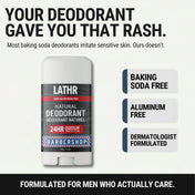 Natural Deodorant Barbershop LATHR Made In Canada