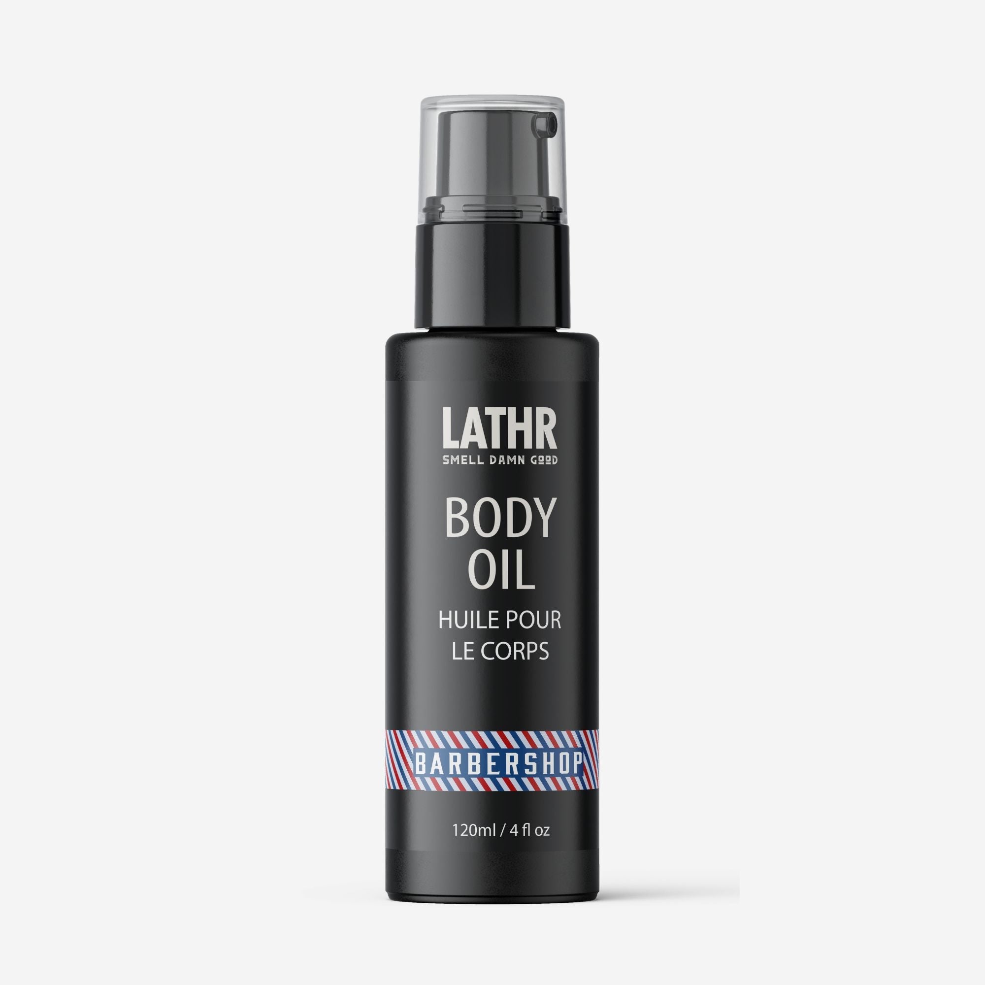 Barbershop Body Oil LATHR Made In Canada