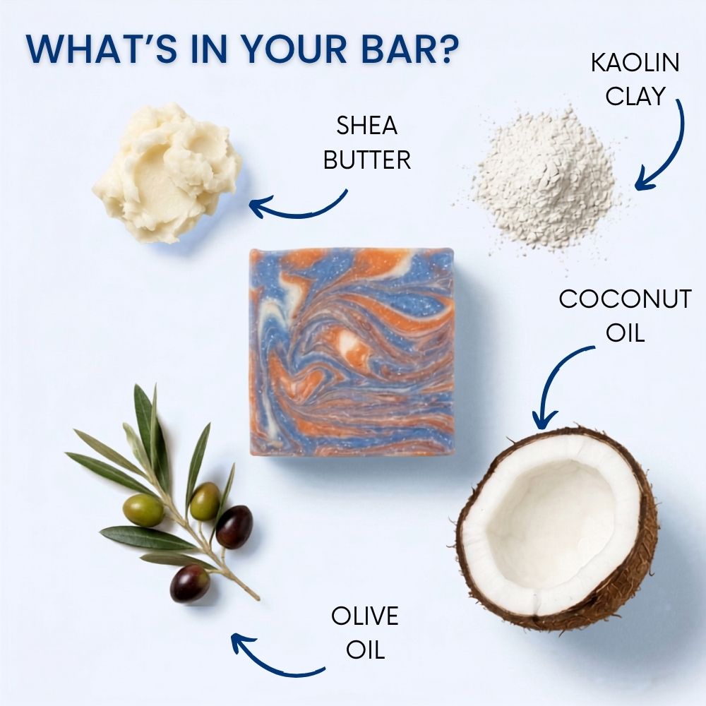 Barbershop Soap Bar LATHR Made In Canada