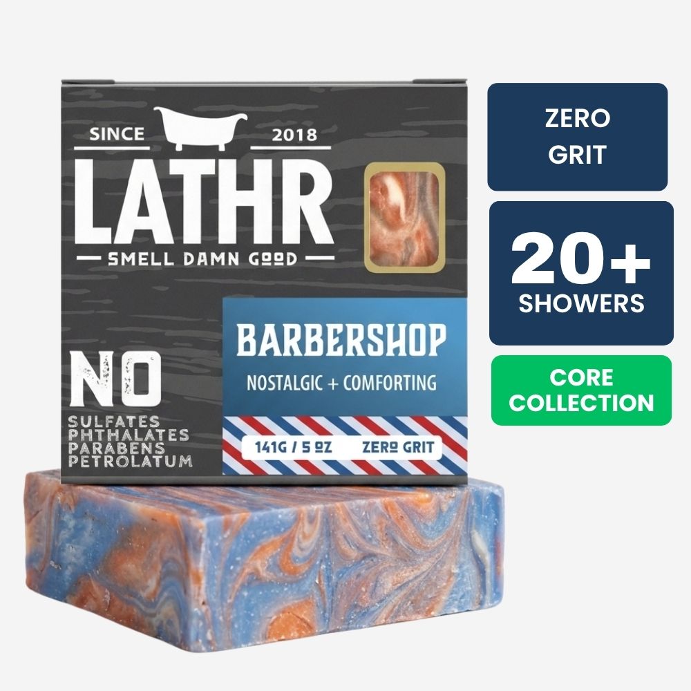 Barbershop Soap Bar LATHR Made In Canada