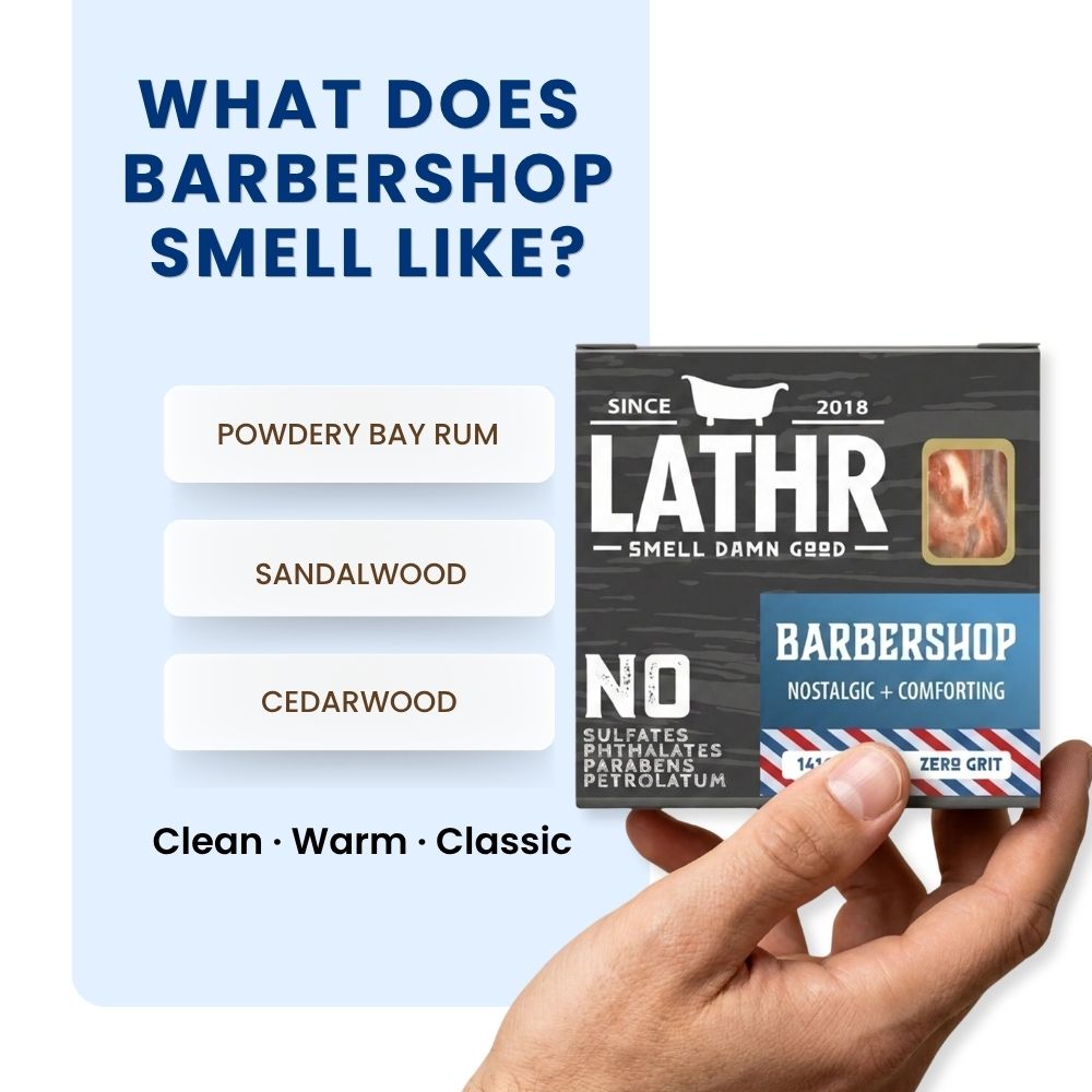 Barbershop Soap Bar LATHR Made In Canada
